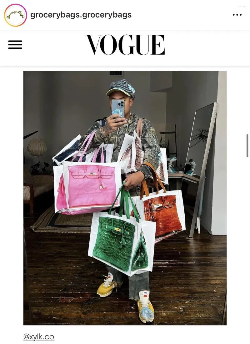 Save Big on Bulk New Trend Shoulder Bags Shoulder Bags Designer Inspired  Hobo Bag Creative Parody Grocery Bag Design, Lightweight For Daily Use  Best