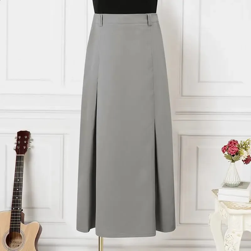 ZANZEA Women's Elegant High Waist Pleated Maxi skirts ZANZEA Women's Elegant High Waist Pleated Maxi skirts