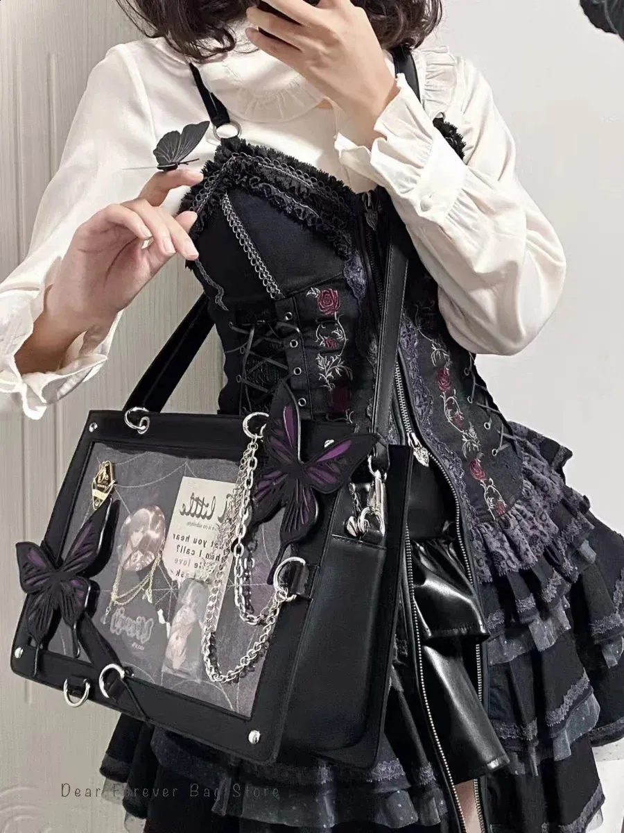J*0様 Gothic Lolita handbag black Bostonb J*0様 Gothic Lolita handbag black Bostonb DHgate.com