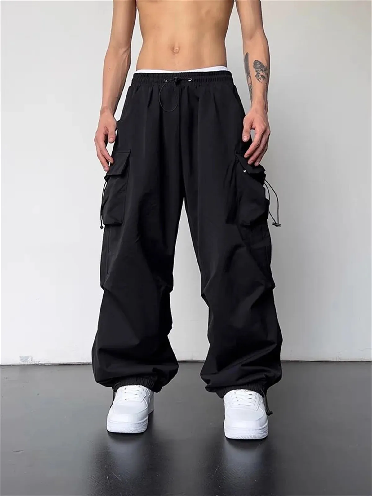 Mens Cargo Pants Plus Size, Elastic Waist, Summer Style | DHgate