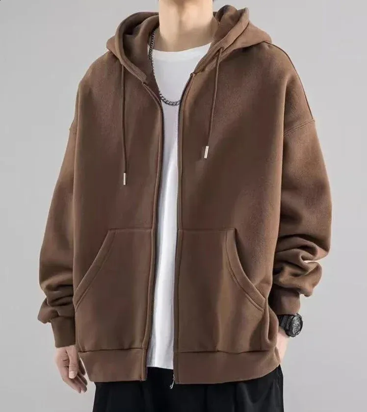 Zip Hoodie Brown Hoodie H&m Full Zip Mens Hoodies Popular Zip