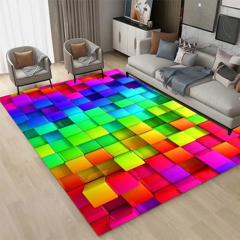 Illusion 3D LED area rugs with Non-Slip Surface for Large Illusion 3D LED area rugs with Non-Slip Surface for Large