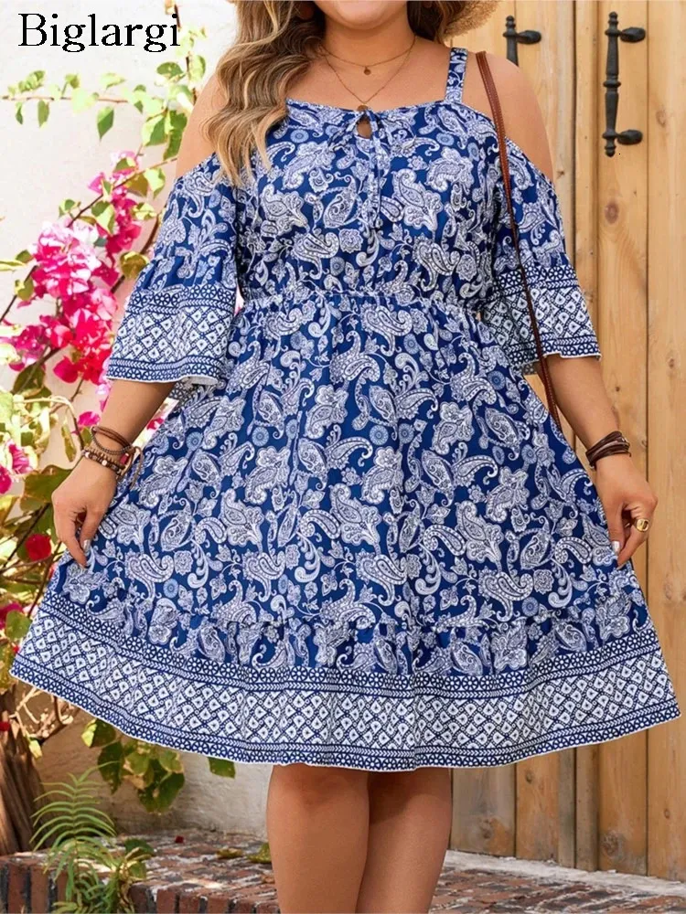 sachin and babi light blue dress Women's Plus-Size Short Casual Dolman Dress– PromGirl main image 0