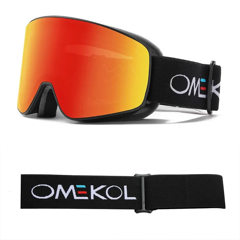 OMEKOL Double Layer Anti Fog Omid Ski Goggles For Snowboarding And Snowmobiling Outdoor Sports Eyewear 240729 From Jia09 20.22 DHgate.Com