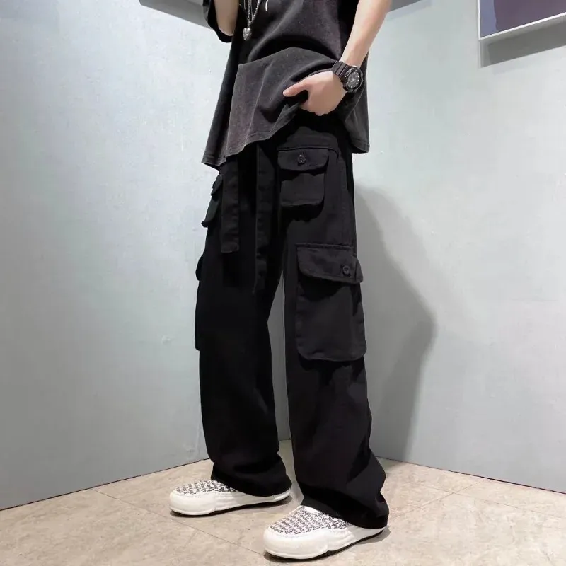 k*n様 comoli fade black wide cargo pants Khloe Cargo (Black) – Karl Kani