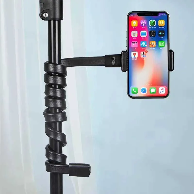 Universal Gooseneck Phone Tablet Holder Flexible Desk Mount Clip,  Adjustable Lazy Arm Stand for Smartphones iPads Secure Stable