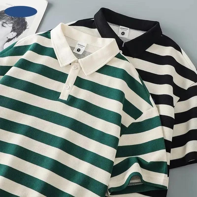 トップス the virgins stripe polo カットソー(長袖+七分) the Virgins - the virgins stripe polo