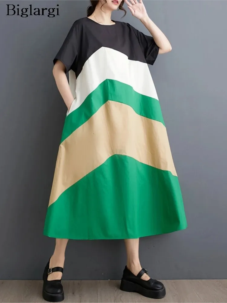 chinese dress ladies Summer Dress for Womens 2024 Khaki Stripe Print Open Back Sleeveless Maxi  Dress with Slits Black S at Amazon Women's Clothing store main image 0