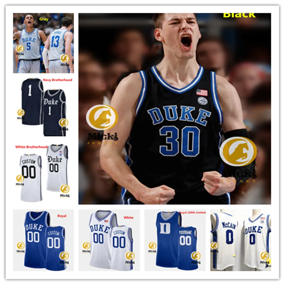 Duke Blue Devils Basketball Player Uniform Featuring Jared McCain Dereck Lively II Jacob Grandison Tyrese Proctor Cariq Whitehead Kyle Filipowski And Caleb Foster From Mickijersey2022 21.46 DHgate.Com