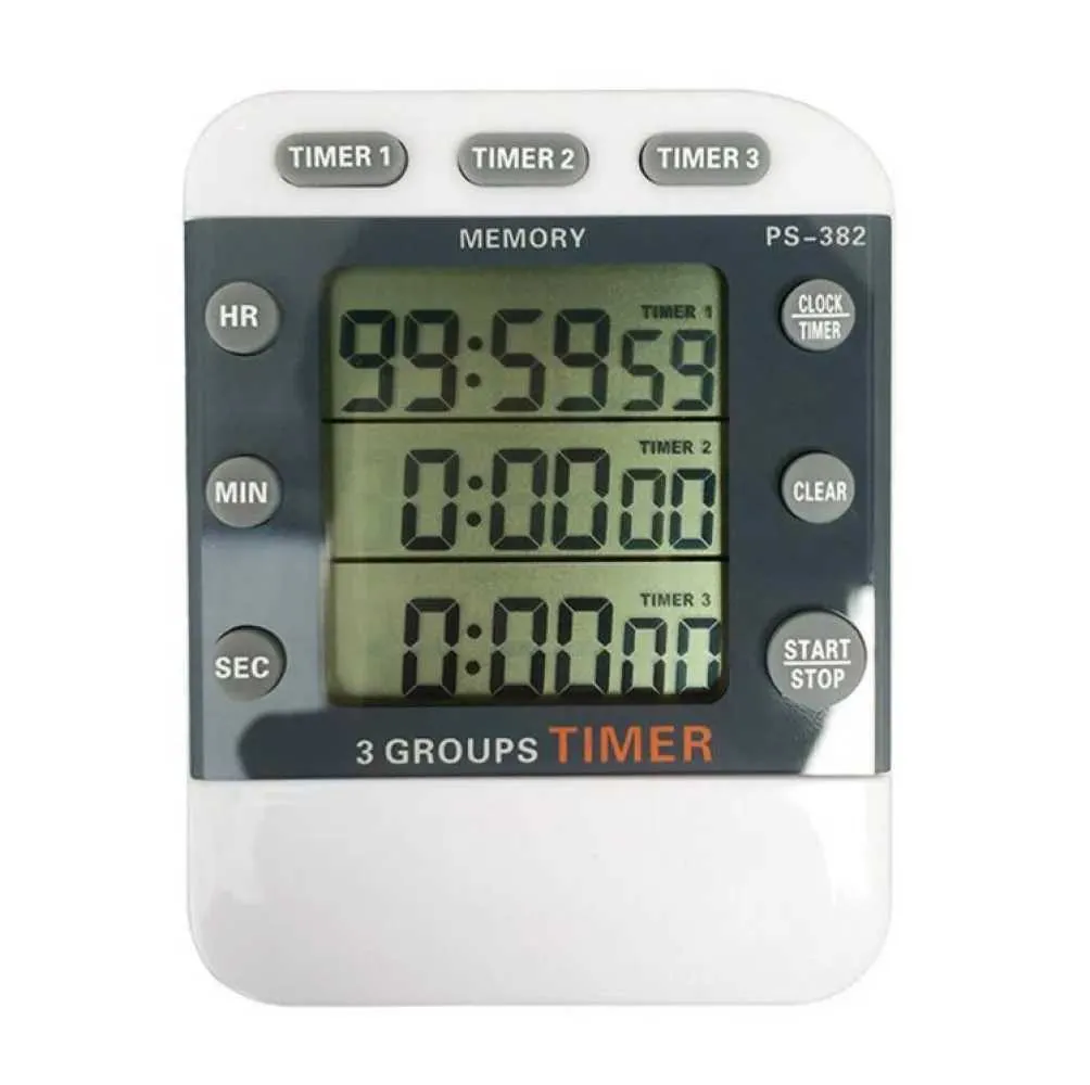 99 Hour Digital Timer with 24 Hour Clock - Perfect Kitchen & Exercise ...