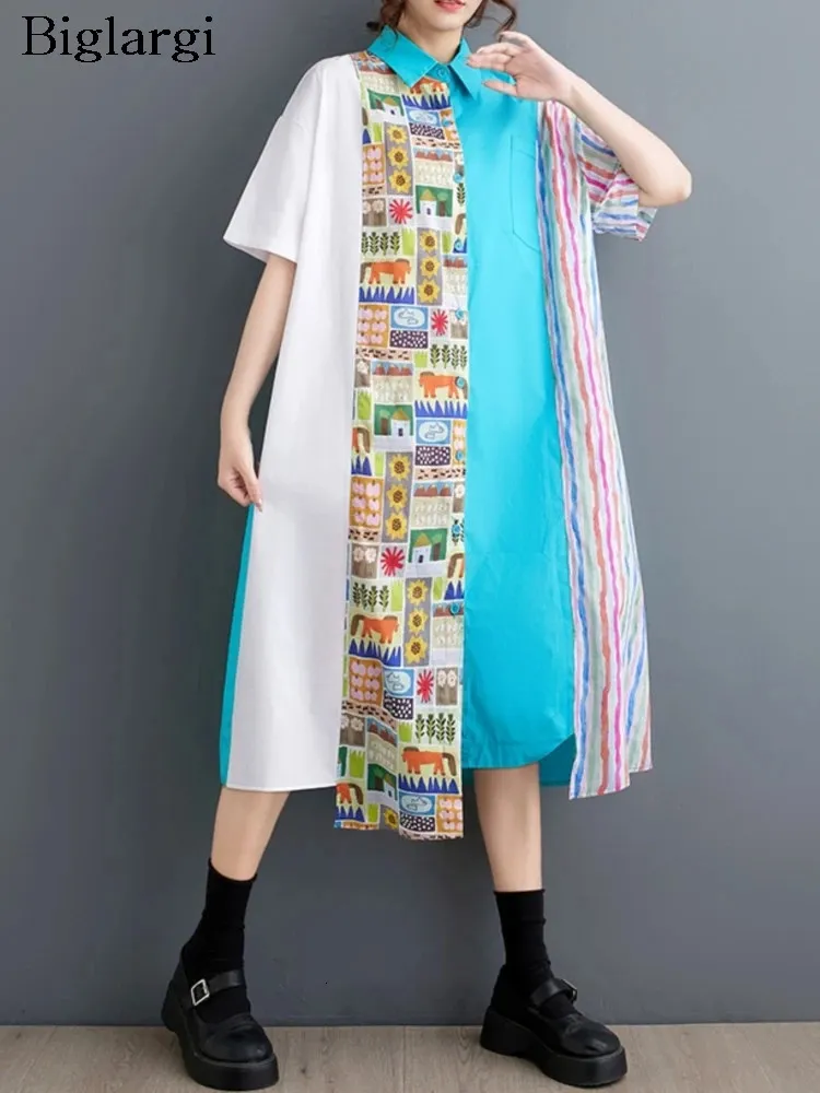 irregular shirt dress Irregular shirt