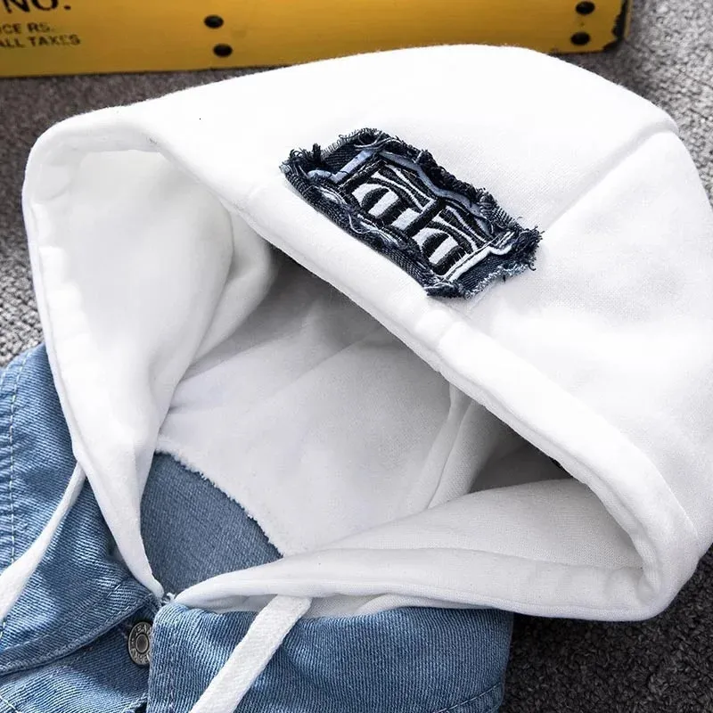 Men's Denim Jacket - Streetwear Hip Hop, Slim Fit, Casual, Spring 2023 Men's Denim Jacket - Streetwear Hip Hop, Slim Fit, Casual, Spring 2023