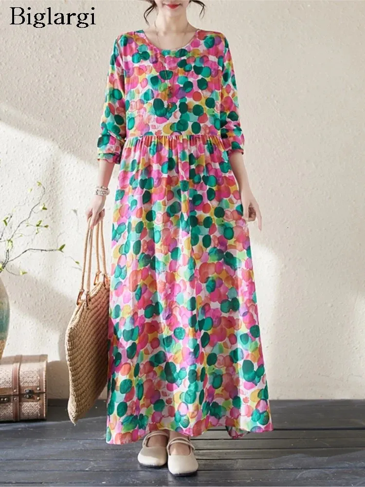 chinese dress ladies XUNRYAN Spring Dresses Women Casual Long Sleeve Loose Fit Pleated Maxi Dress  Mid Calf Length Gown w Pockets Fashion Clothes Blue at Amazon Women's  Clothing store main image 1