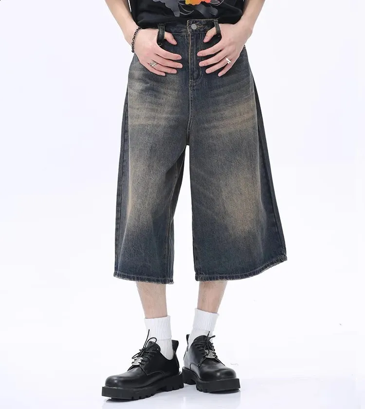 パンツ 90-00s SMOKE RISE Wide Baggy Jorts Amazon.com: XLStan Y2k Baggy Denim Shorts Wide Leg Short