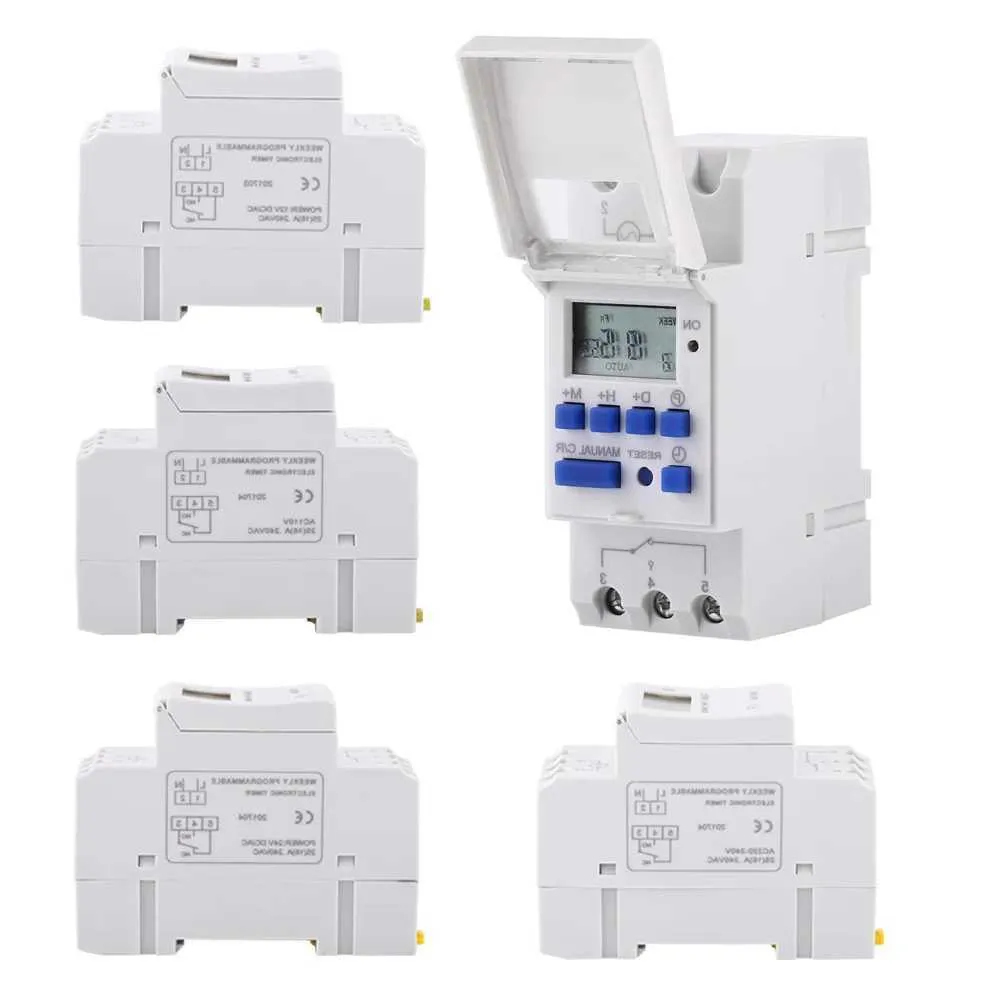 LCD Displays Programmable Electronic Relay Time Of 16 On/Off ...