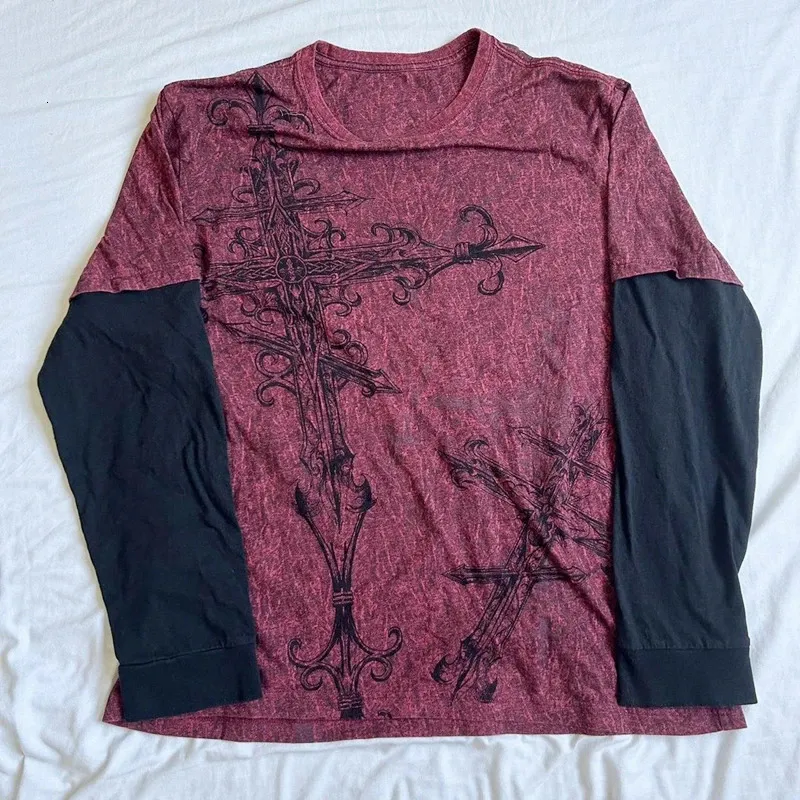 y2k grungeピチ long sleeve T-shirt 平成 お兄系 y2k grungeピチ long sleeve T-shirt 平成 お兄系