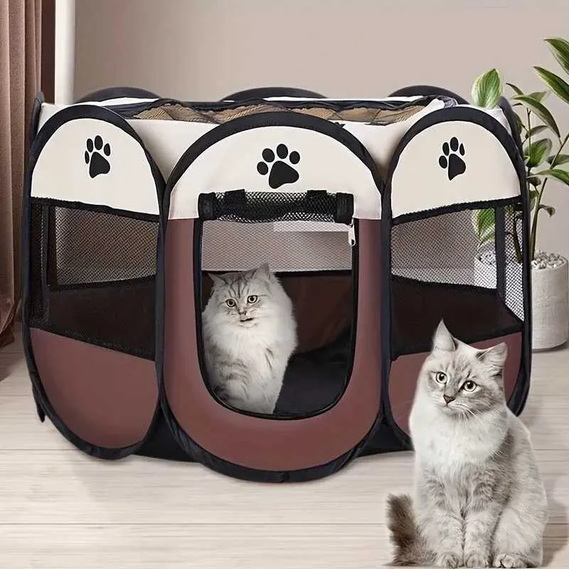 Foldable Oxford Pet Cat Playpen Kmart With Sturdy Furniture Portable Cat Tent For Indoors And Outdoors From Sihuai07 19.2 DHgate.Com