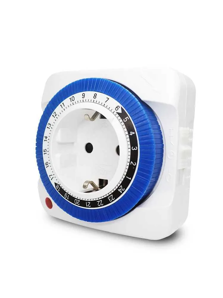 Timer Socket Intelligent Countdown Cycle Socket 24 Hour Timer ...