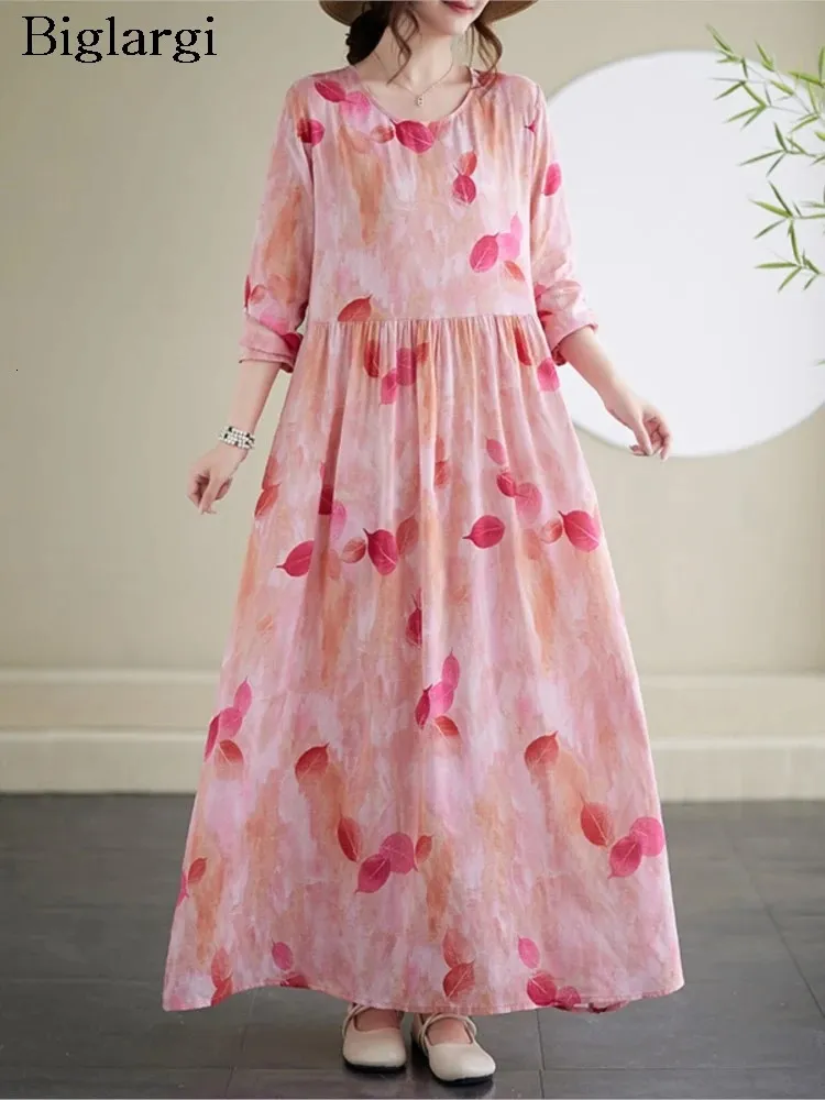 knee length dresses for ladies PRETTYGARDEN Women's Elegant Maxi Dresses Long Sleeve V Neck Flowy Poc