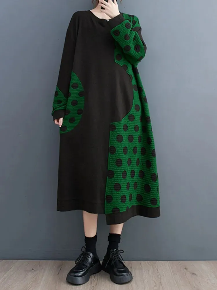 Polka Dot Velvet Midi Dress Women Long Sleeve Floor-Length Trumpet Silhouette Pullover Closure from Dhgate Plus size Dresses - price 77.87 Polka Dot Velvet Midi Dress Women Long Sleeve Floor-Length Trumpet Silhouette Pullover Closure from Dhgate Plus size Dresses - price 77.87