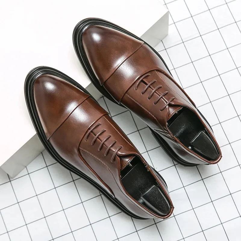 italian cut dress shoes Emeraldi Mens Black Square Toe Oxford Nappa & Calfskin Leather Italian Dress Shoes, 7