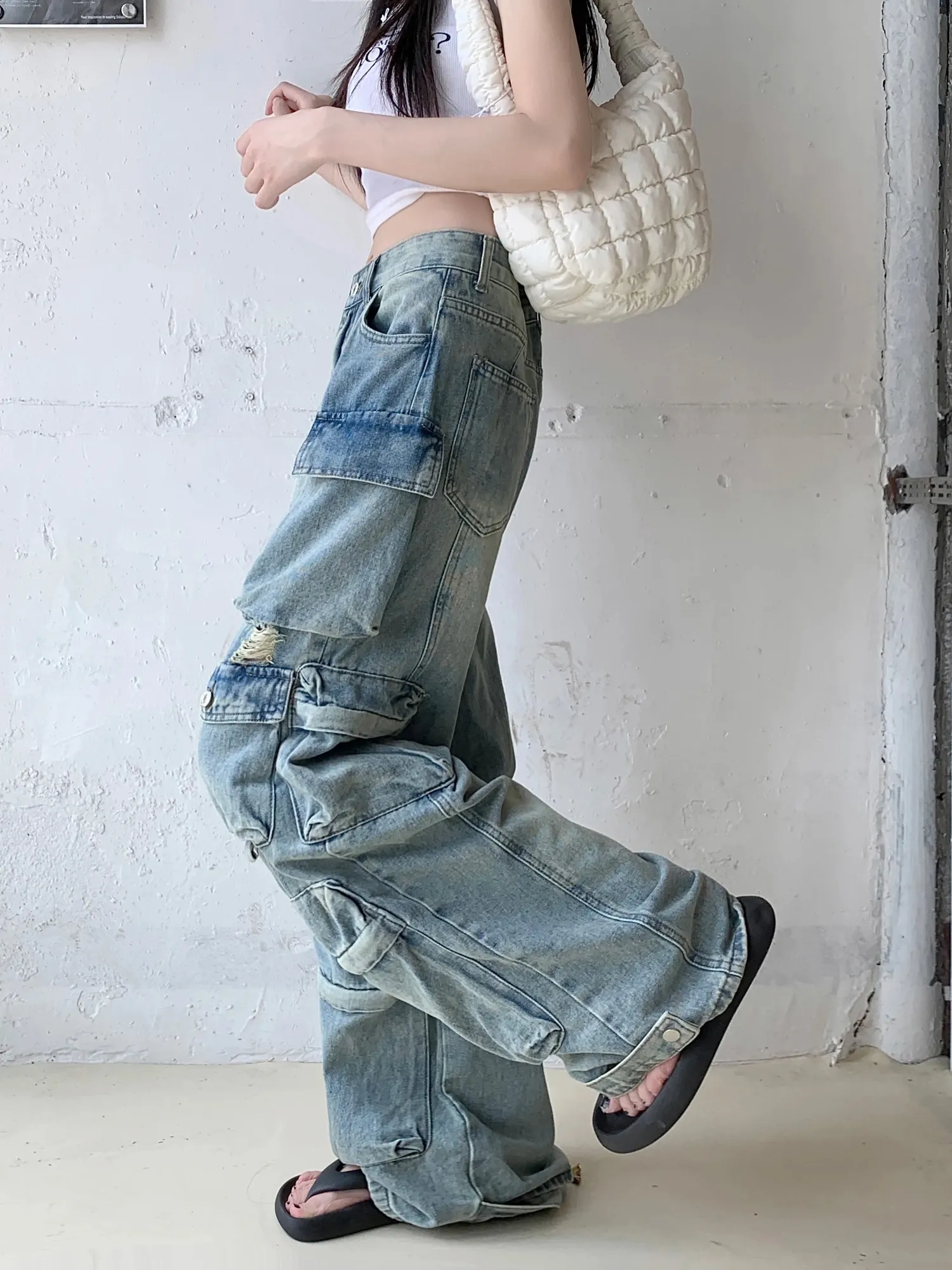パンツ 2000's archive blue trip buggy denim y2k $_12.JPG?set_id=880000500F