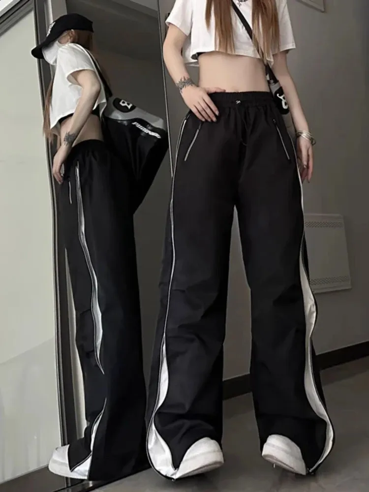 Baggy Cargo Pants: Y2K Streetwear Oversized Hip Hop Trousers