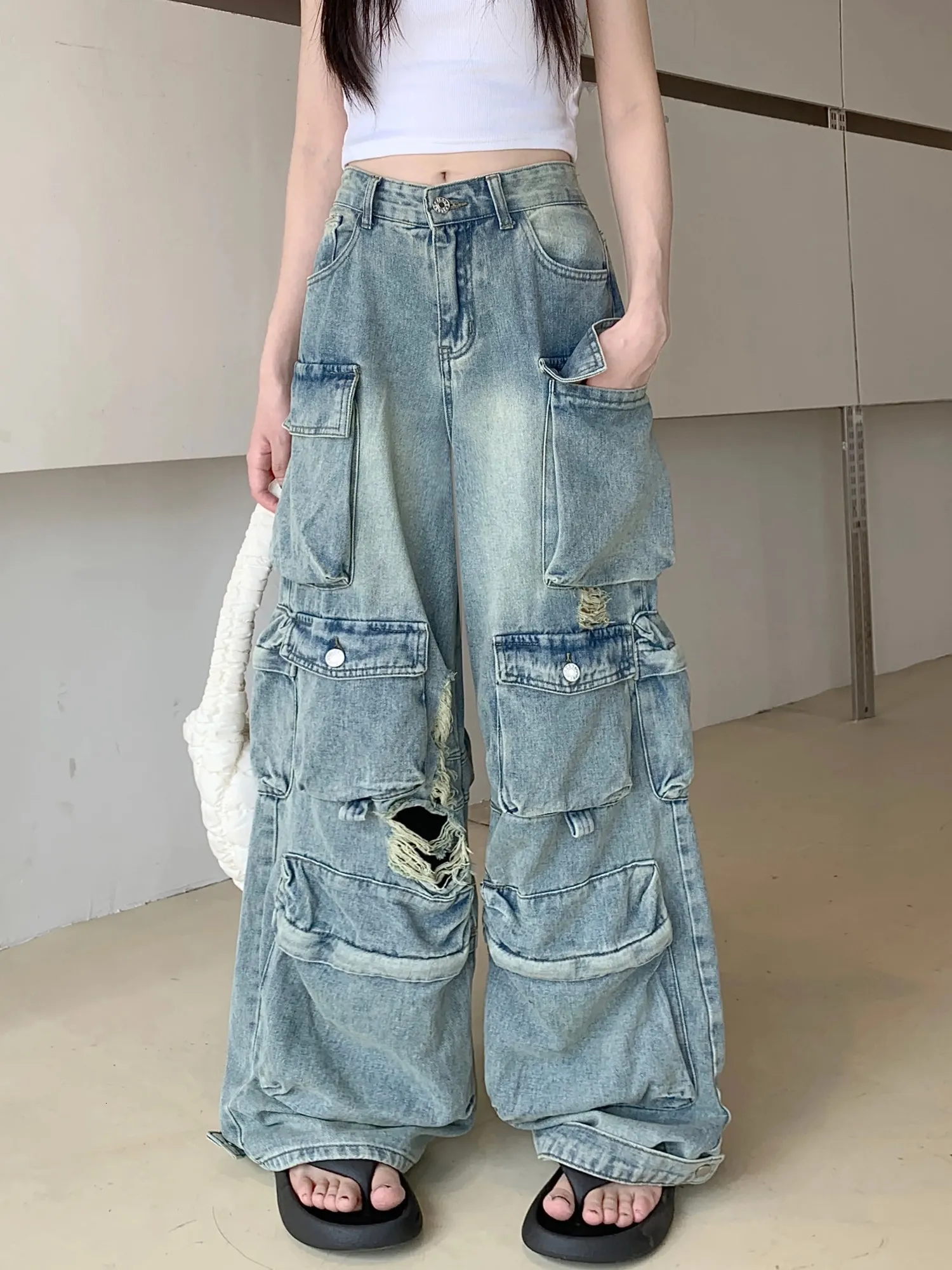 パンツ 2000's archive blue trip buggy denim y2k パンツ 2000's archive blue trip buggy denim y2k パンツ