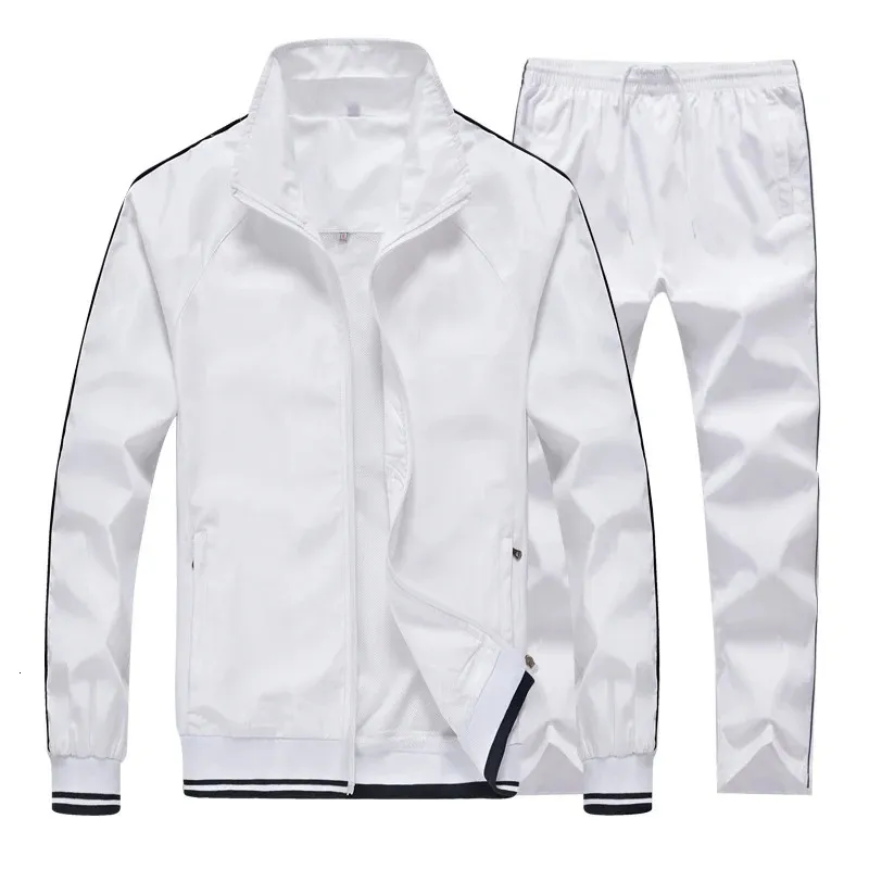 Survêtement Homme 2 Pièces - Veste Baseball + Pantalon - Coupe Ample - Chaud Et Confortable Pour L'automne-hiver