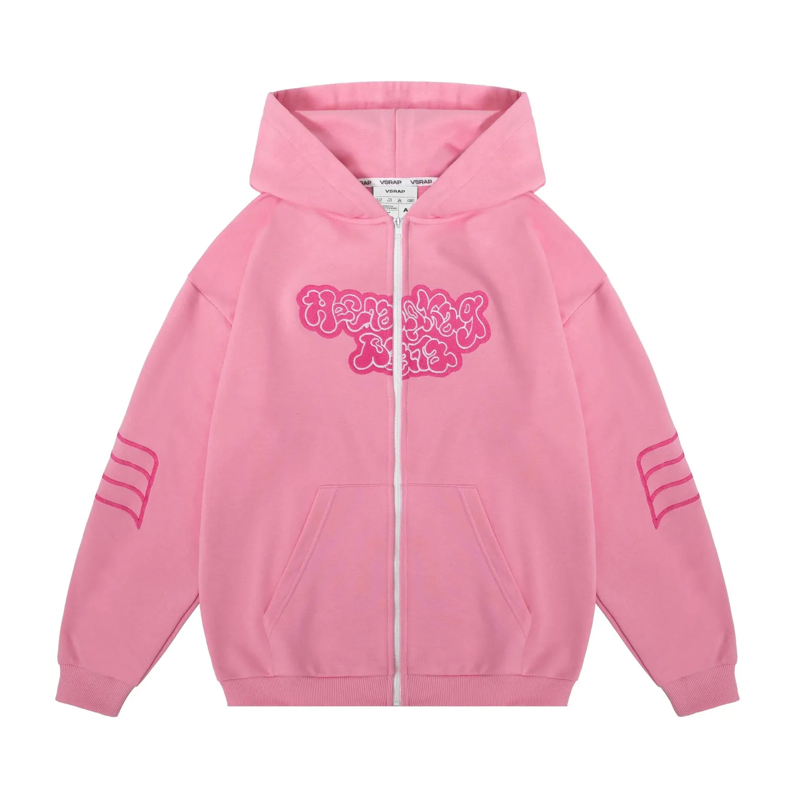 トップス MMBBT Heart design double zip parka y2k mmbbt heart design double zip 短丈 パーカー