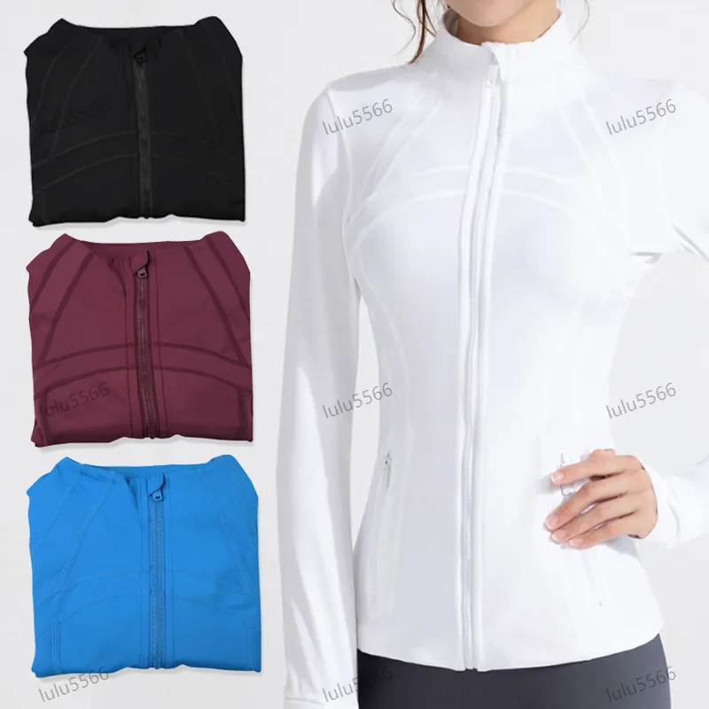 Yoga Jacket Gym Clothing Outfits Women Brushed Full Zip Hoodie Sportswear Hooded Workout Track Running Coat With Pockets Outdoor Fleeces Thumb Holes Align Designer From 3 14 DHgate
