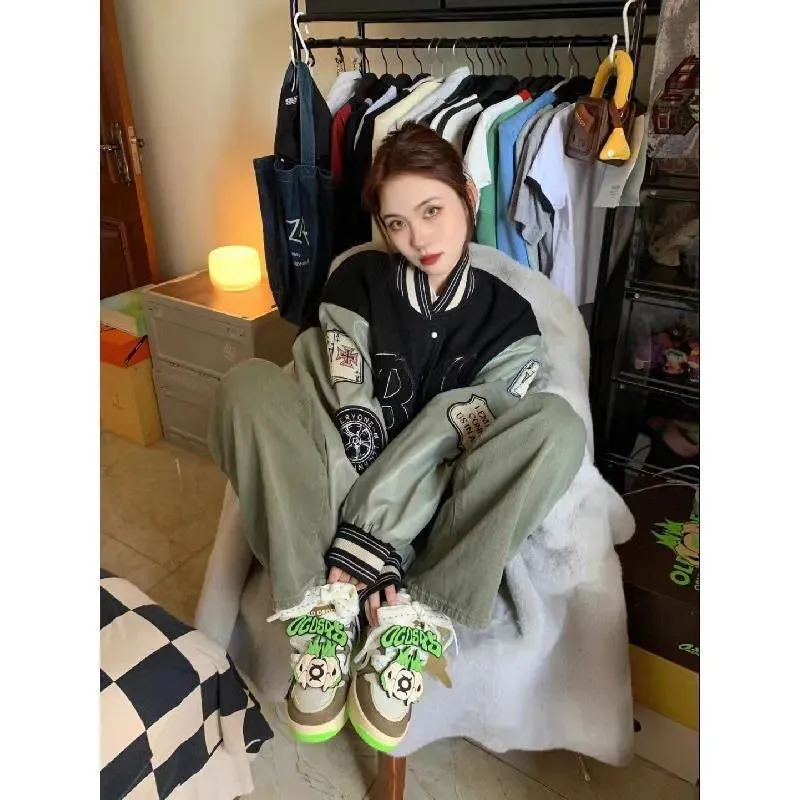 00s SWAGGER Check Pattern P-Coat ギャル y2k 00s SWAGGER Check Pattern P-Coat ギャル y2k