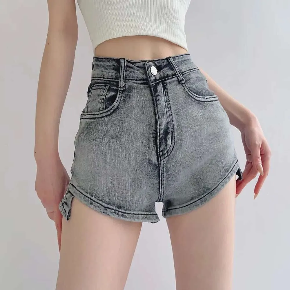 Hot Girl Outfit High Waisted Denim Shorts For Women 2023 Summer
