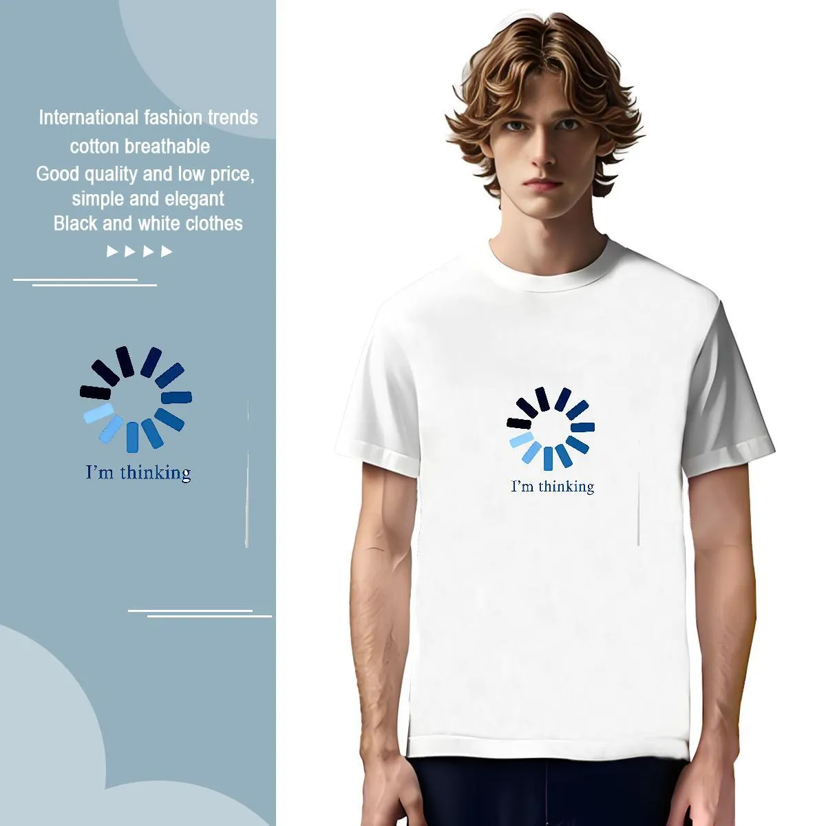 TOP Quality Mens Tshirts Letter 230g Cotton Daily From Ustt