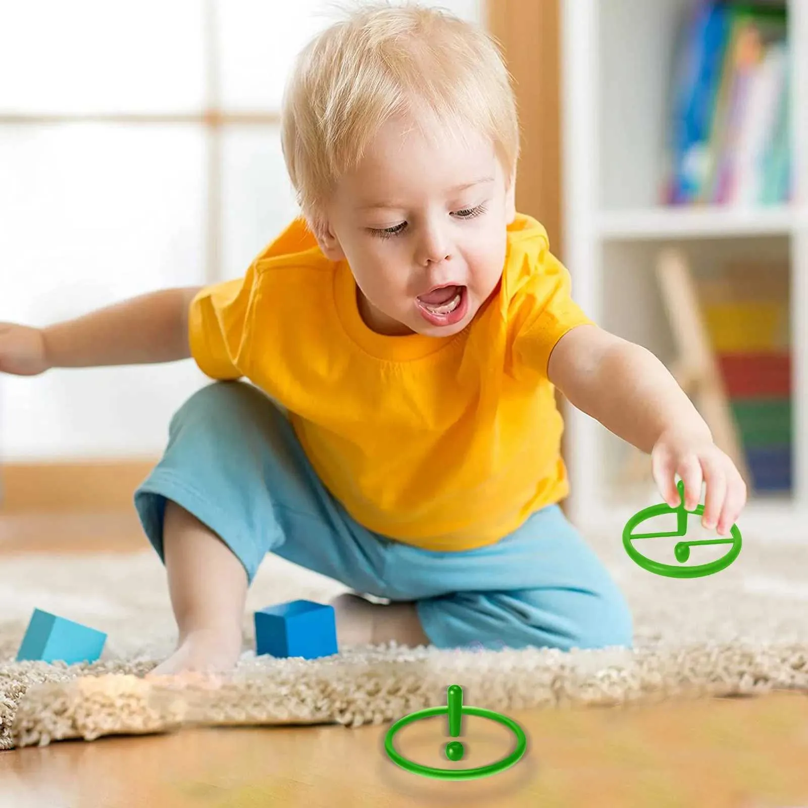 Forever Fidget Forever Spinning Fidget Toy: Novelty Motion Table Top with Exclamation ...
