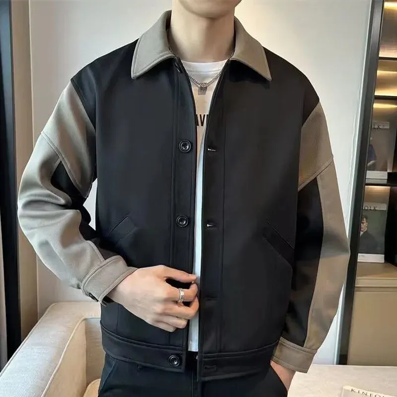 Retro Summer Color Blocked Jacket: Mens Trending Jackets, Premium