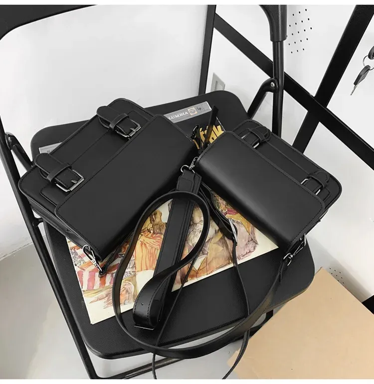 Borsa Tracolla Uomo Vera Pelle Nero Borsello Cartella PC Lavoro VIETRI LEATHER e