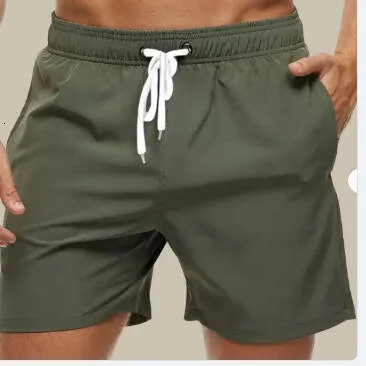 Mens Beach Trousers - Breathable Quarter Shorts, Waterproof Casual Men's Beach Vacation Clothes, Lightweight Sports Pants