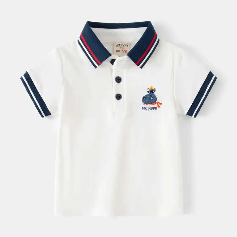 DHgate.com:2024 Summer Cotton Polo Shirt for Boys