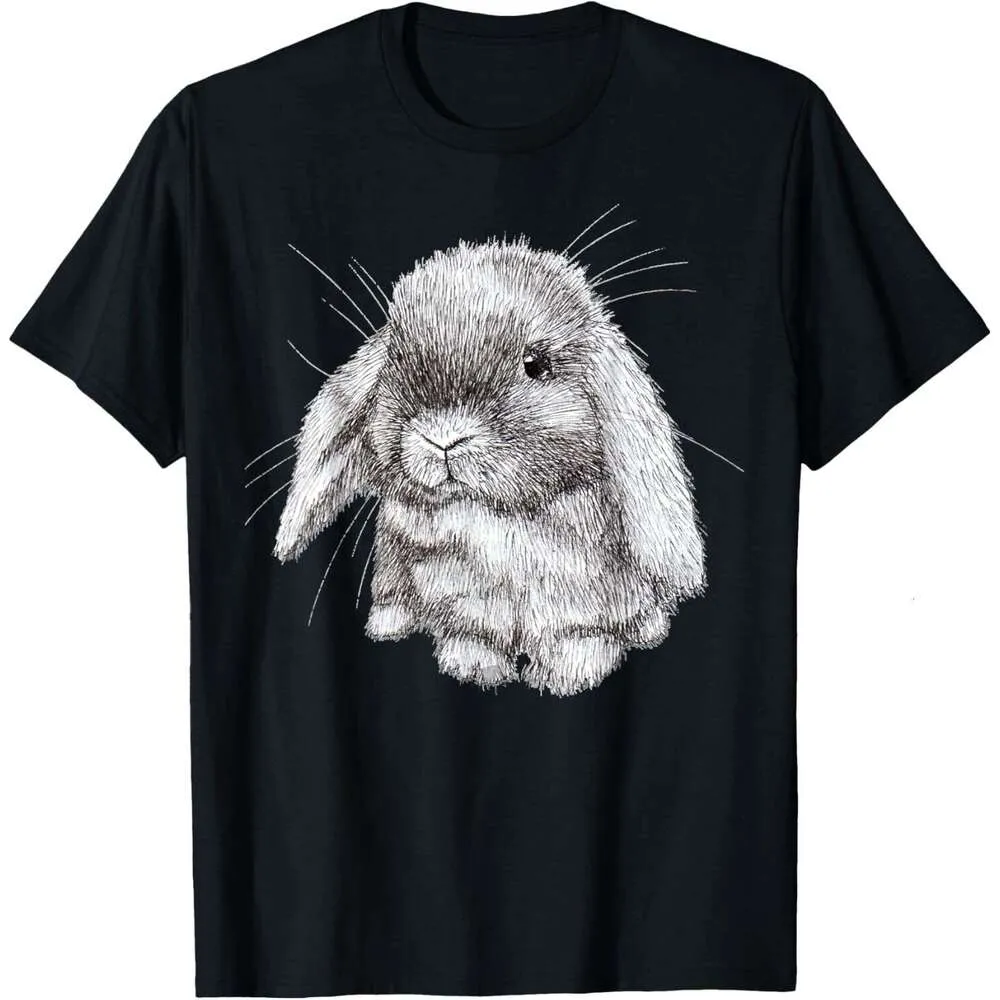 Lop Eared Bunny Rabbit Sketch T-Shirt Mens Womens Childrens Lop Eared Bunny Rabbit Sketch T-Shirt Mens Womens Childrens