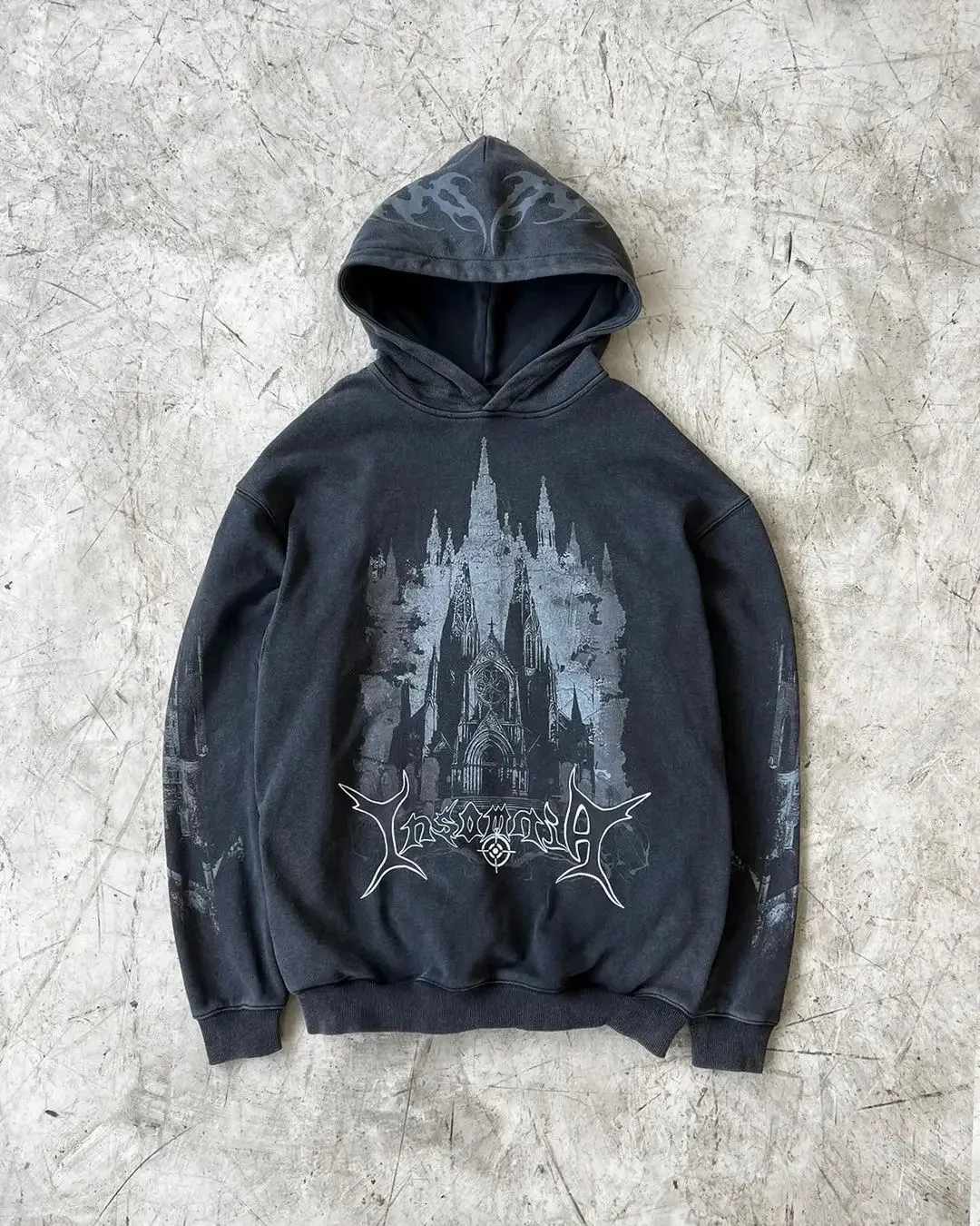 OUAT BLACK SQUARE HOODIE Mサイズ OUAT BLACK SQUARE HOODIE Mサイズ OUAT BLACK SQUARE HOODIE M