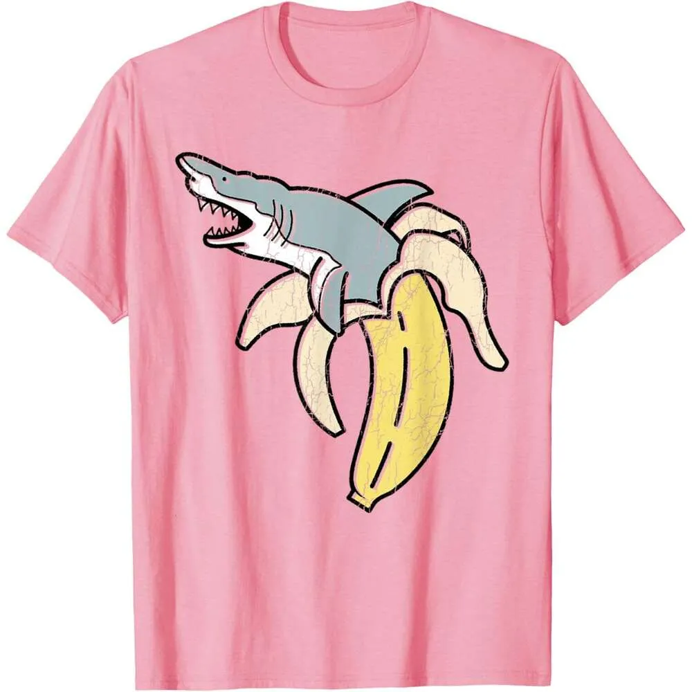 Cute Banana Shark t shirt t shirt for Men - Perfect Gift for