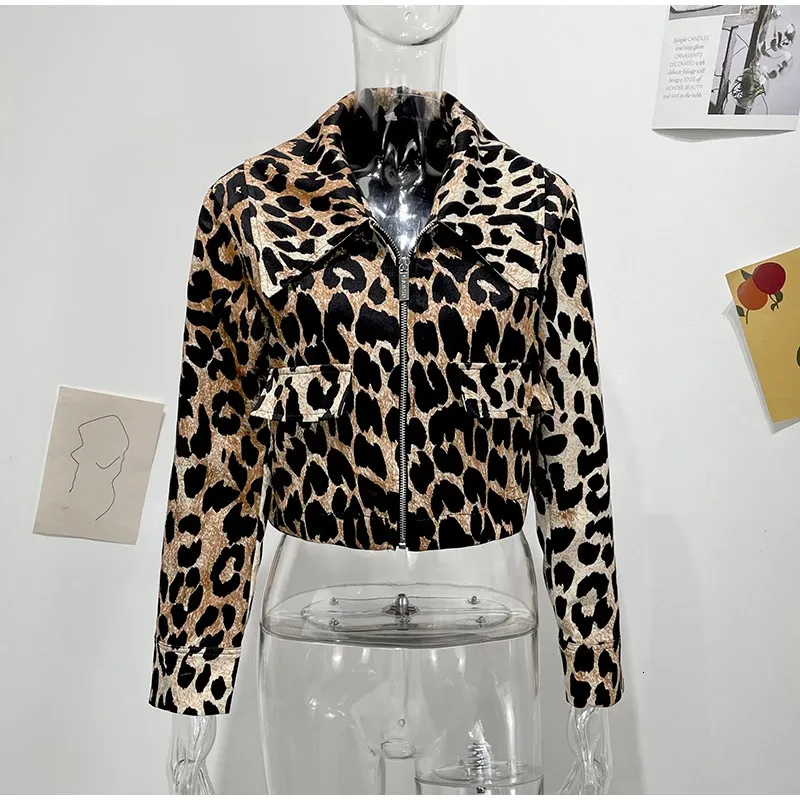 ジャケット・アウター MM22 ITALYMODE LEOPARD DEERSKIN JACKET Kids' leopard-print jacket Stone - Chloé