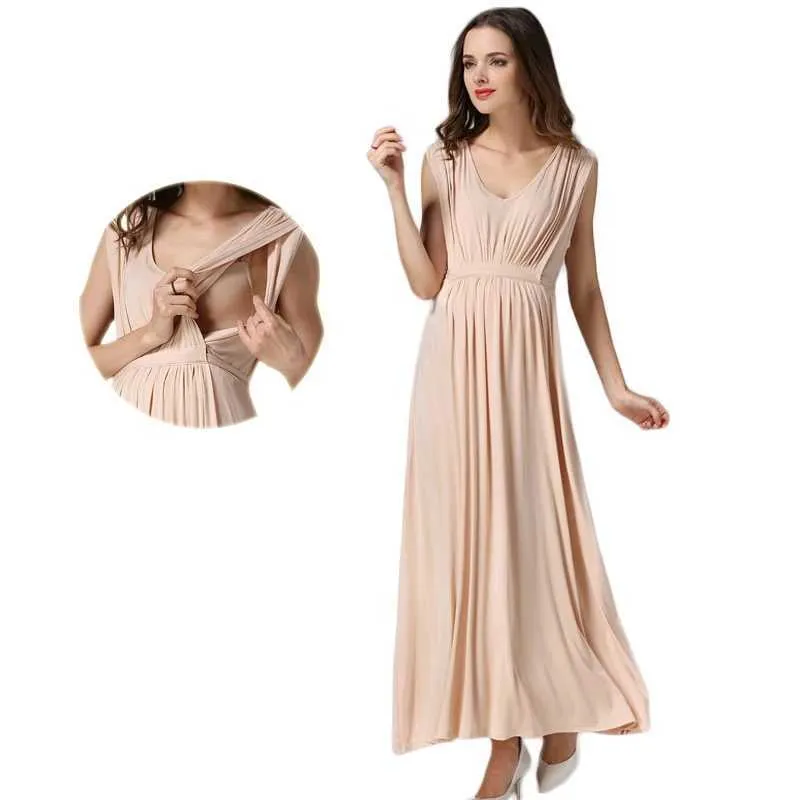 flowy nursing dress