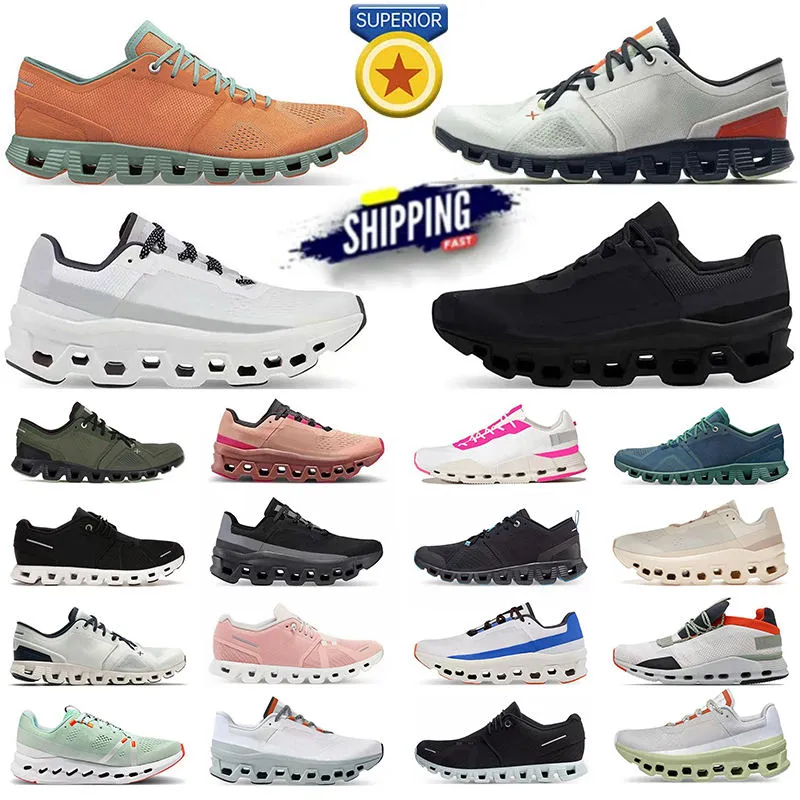 Trainers Designer Running Shoes for Men Women Sneakers All Black White Pearl Glacier Pink Tennis Trainers Outdoor Sports Hiking