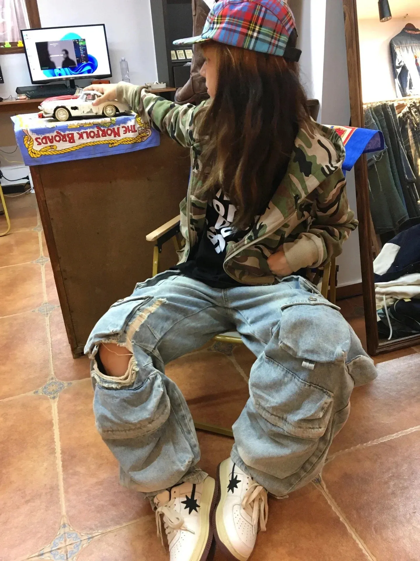 Japanese Y2K Cropped Jacket Acetate Hooded Zipper Short Coat
