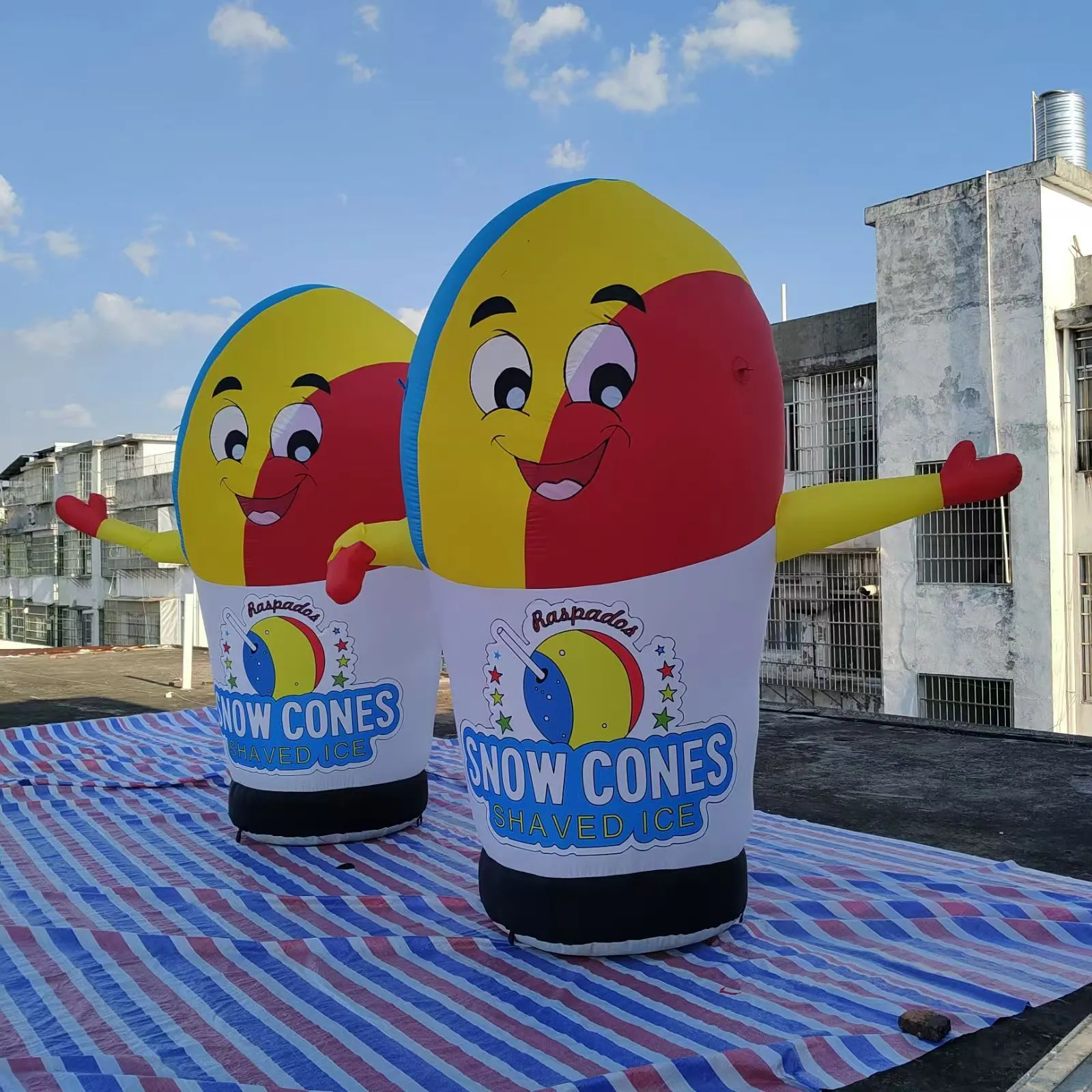 Wholesale Skydancer 3mH Inflatable Ice Cream Model... From Brandaceairart,  $615.58