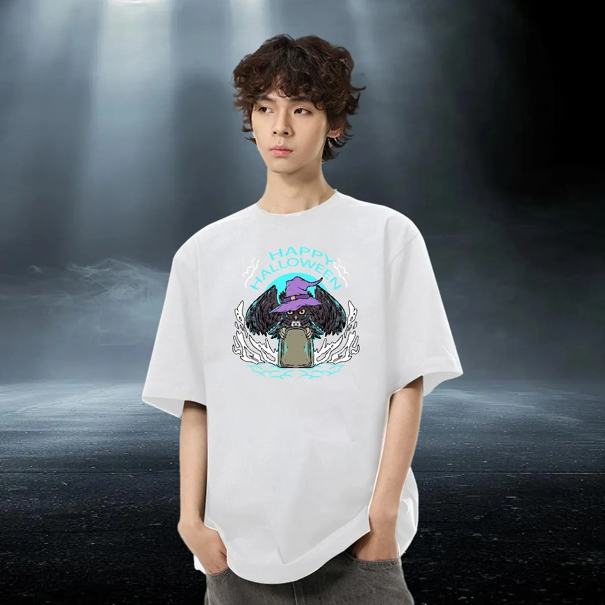 Graphic Streetwear Shirts: Eagle & Anime Print Tees