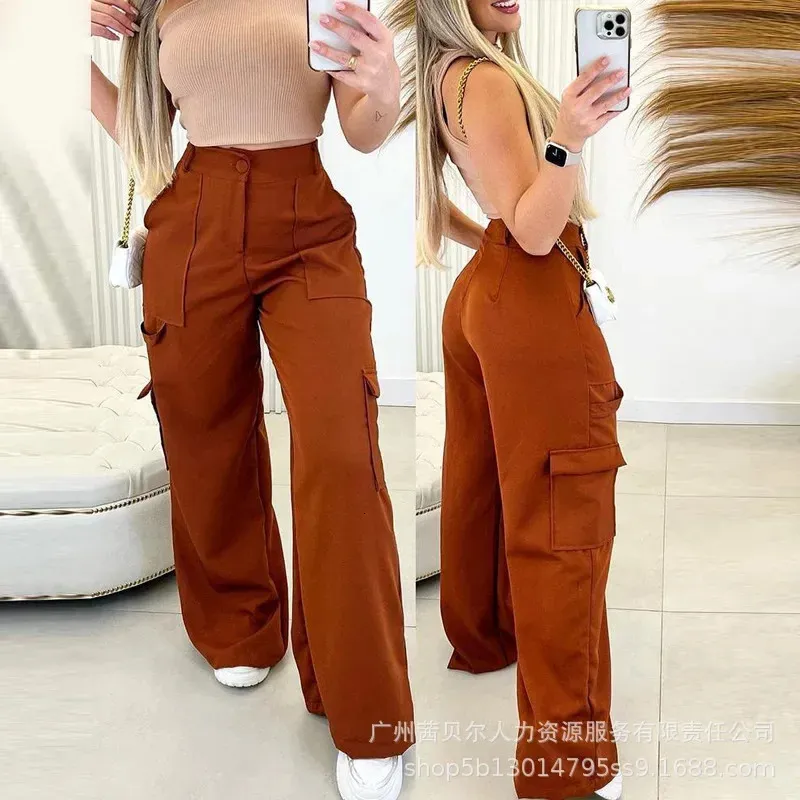 Amazon.com: Cargo Pants Women High Waisted Baggy Fashion