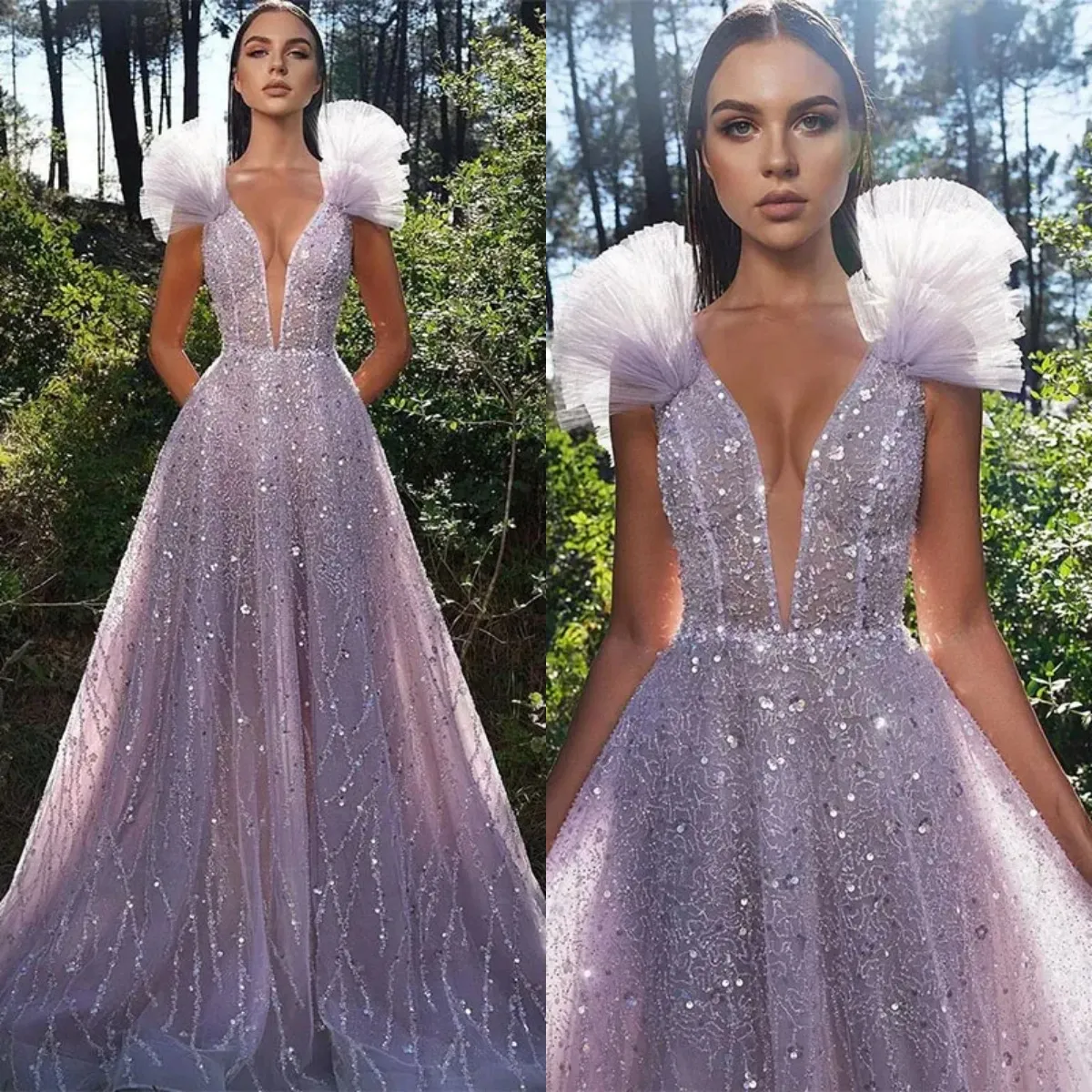 Fashion A Line Evening Dresses V Neck Sleeveless Gown... From  Cherisheddress, $171.08 | DHgate.Com